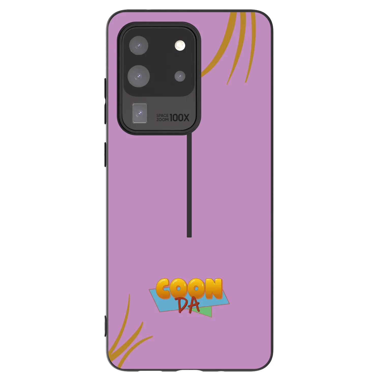 Picasee silikónový čierny obal pre Samsung Galaxy S20 Ultra 5G G988F - COONDA růžovka
