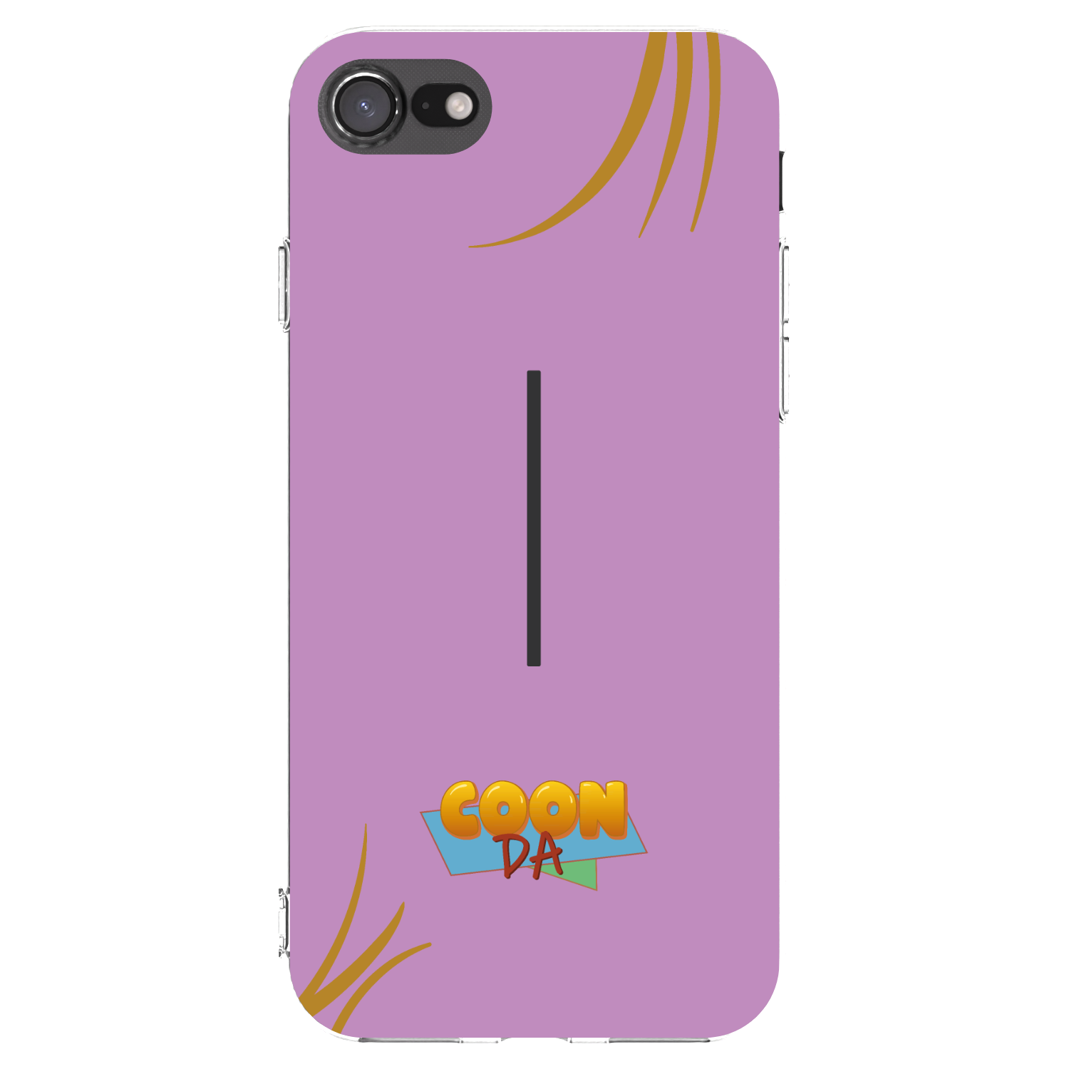 Picasee silikónový prehľadný obal pre Apple iPhone SE 2020 - COONDA růžovka