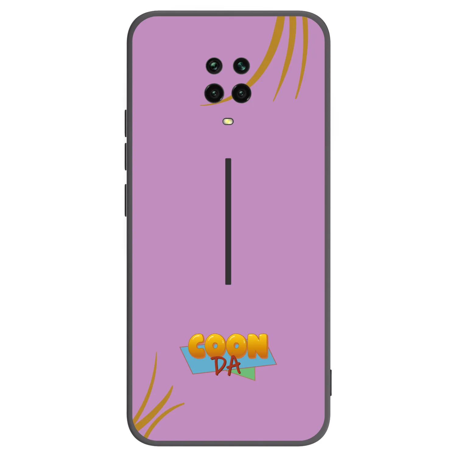 Picasee silikónový čierny obal pre Xiaomi Redmi Note 9S - COONDA růžovka