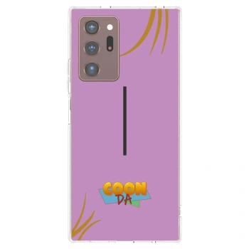Picasee silikónový prehľadný obal pre Samsung Galaxy Note 20 Ultra - COONDA růžovka