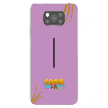 Picasee silikónový čierny obal pre Xiaomi Poco X3 - COONDA růžovka