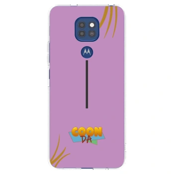 Picasee silikónový prehľadný obal pre Motorola Moto G9 Play - COONDA růžovka