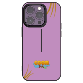 Picasee silikónový čierny obal pre Apple iPhone 14 Pro - COONDA růžovka