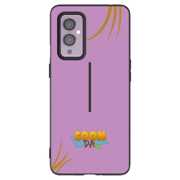 Picasee silikónový čierny obal pre OnePlus 9 - COONDA růžovka