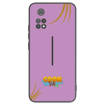 Picasee silikónový čierny obal pre Xiaomi Poco M4 Pro - COONDA růžovka