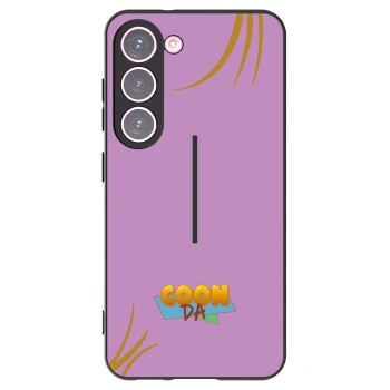 Picasee silikónový čierny obal pre Samsung Galaxy S23 5G - COONDA růžovka