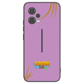 Picasee silikónový čierny obal pre Xiaomi Poco X5 - COONDA růžovka