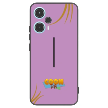 Picasee silikónový čierny obal pre Xiaomi Poco F5 - COONDA růžovka