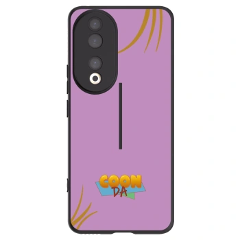 Picasee silikónový čierny obal pre Honor 90 5G - COONDA růžovka