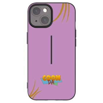 Picasee silikónový čierny obal pre Apple iPhone 15 - COONDA růžovka