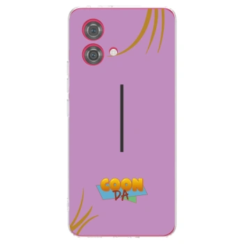 Picasee silikónový prehľadný obal pre Motorola Moto G84 5G - COONDA růžovka