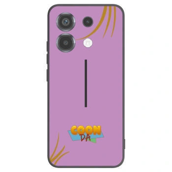 Picasee silikónový čierny obal pre Xiaomi Poco X6 - COONDA růžovka