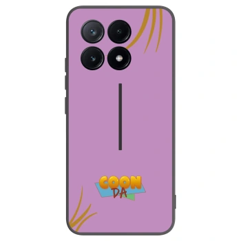 Picasee silikónový čierny obal pre Xiaomi Poco X6 Pro - COONDA růžovka