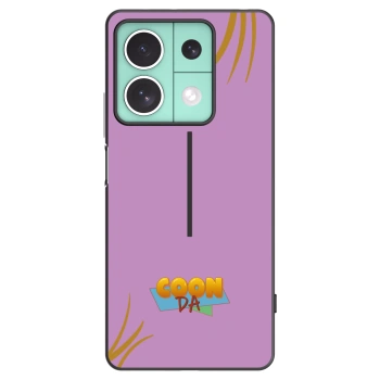 Picasee silikónový čierny obal pre Xiaomi Redmi Note 13 5G - COONDA růžovka