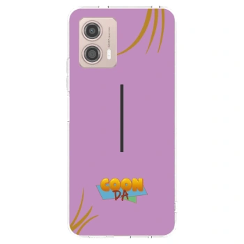 Picasee silikónový prehľadný obal pre Motorola Moto G53 5G - COONDA růžovka