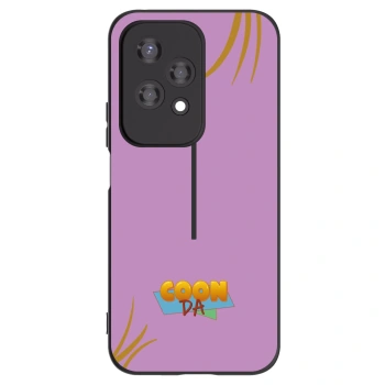 Picasee silikónový čierny obal pre Honor 200 Lite - COONDA růžovka