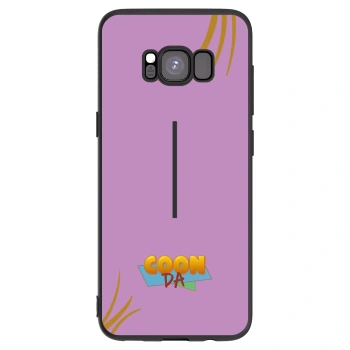 Picasee silikónový čierny obal pre Samsung Galaxy S8 G950F - COONDA růžovka