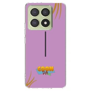 Picasee silikónový prehľadný obal pre Xiaomi 14T - COONDA růžovka