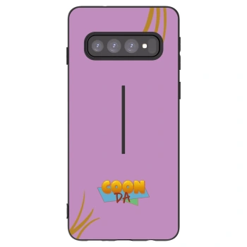 Picasee silikónový čierny obal pre Samsung Galaxy S10 G973 - COONDA růžovka