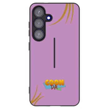 Picasee silikónový čierny obal pre Samsung Galaxy S25 5G - COONDA růžovka