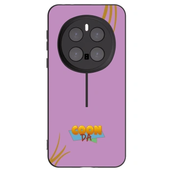 Picasee silikónový čierny obal pre Honor Magic7 Pro 5G - COONDA růžovka
