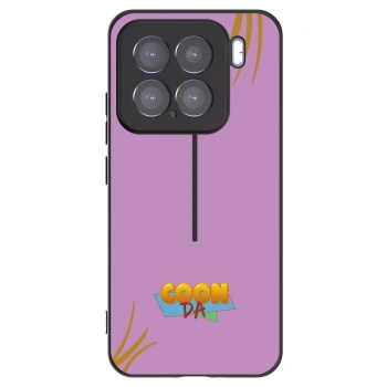 Picasee silikónový čierny obal pre Xiaomi 15 - COONDA růžovka