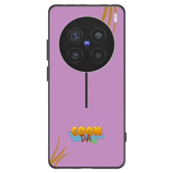 Picasee silikónový čierny obal pre Vivo X200 Pro - COONDA růžovka