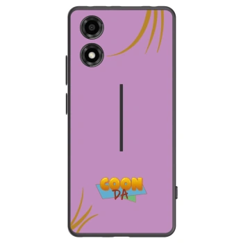Picasee silikónový čierny obal pre Motorola Moto E14 - COONDA růžovka
