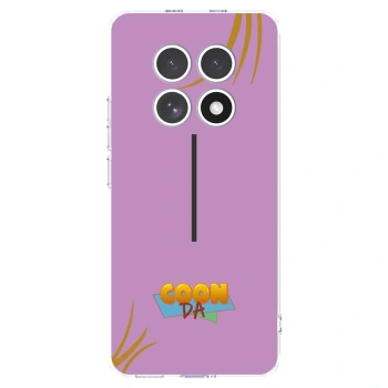 Picasee silikónový prehľadný obal pre Xiaomi Redmi Note 15 - COONDA růžovka