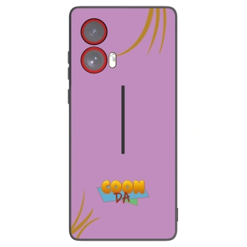 Picasee silikónový čierny obal pre Motorola Edge 50 Fusion - COONDA růžovka