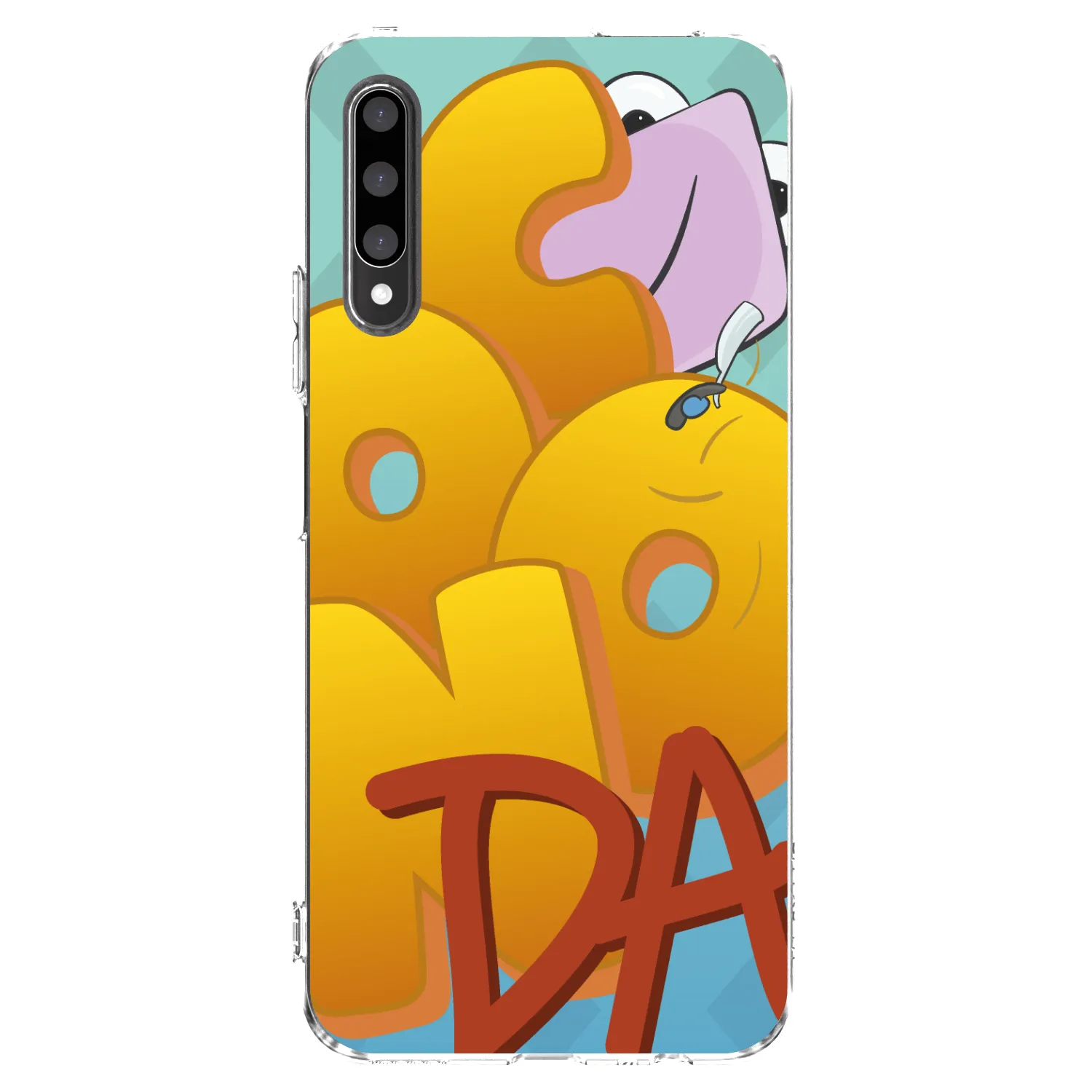 Picasee silikónový prehľadný obal pre Honor 9X Pro - Obří COONDA