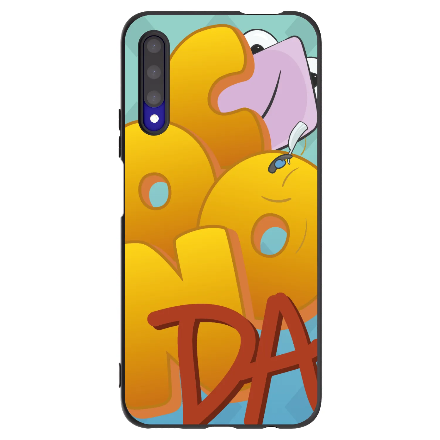 Picasee silikónový čierny obal pre Honor 9X Pro - Obří COONDA