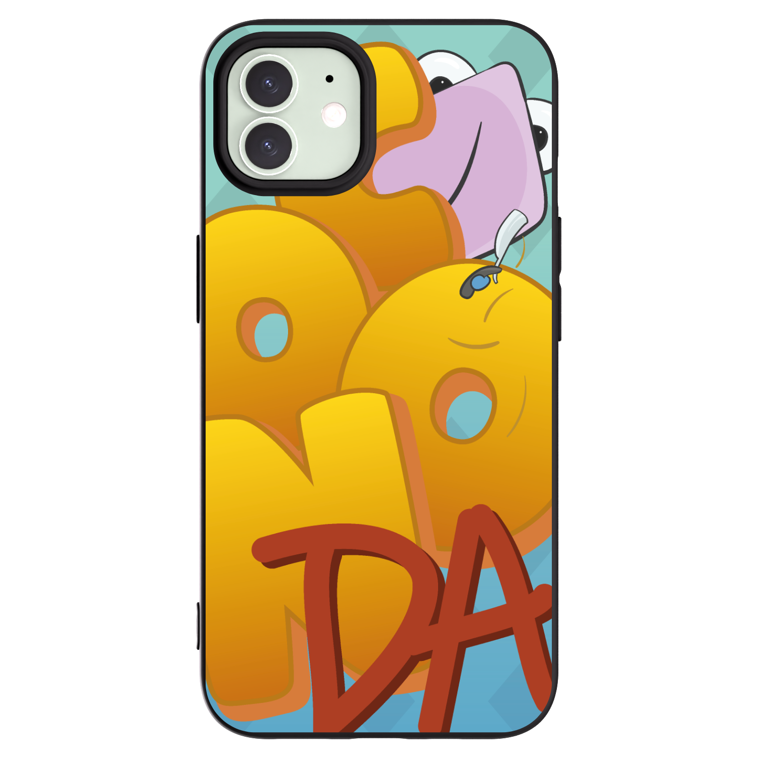 Silikónový čierny obal pre Apple iPhone 12 - Obří COONDA