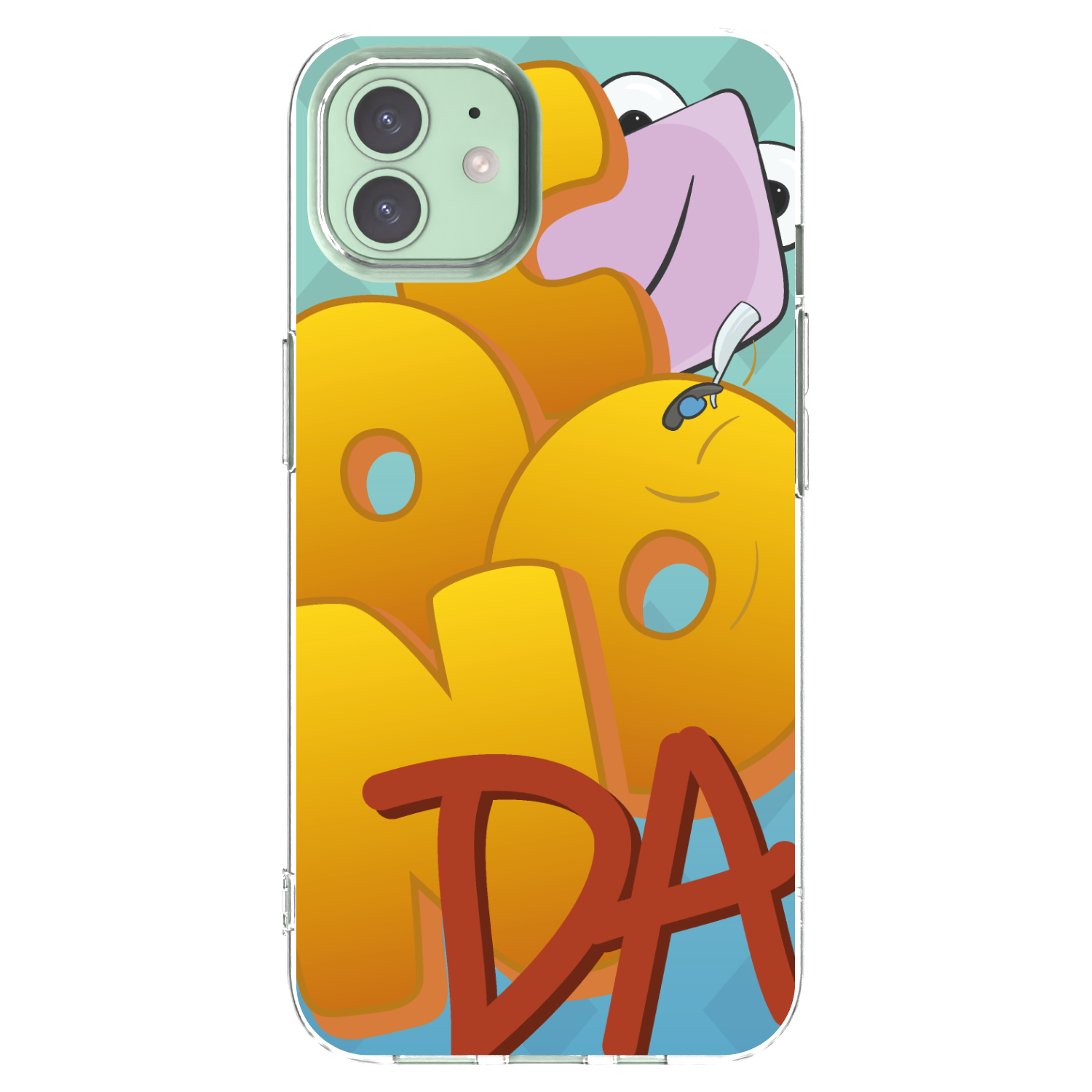 Picasee silikónový prehľadný obal pre Apple iPhone 12 Pro - Obří COONDA