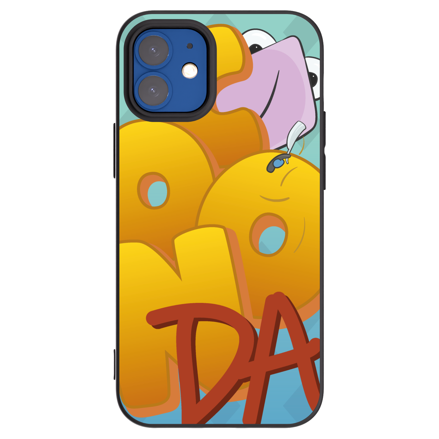 Picasee silikónový čierny obal pre Apple iPhone 12 mini - Obří COONDA