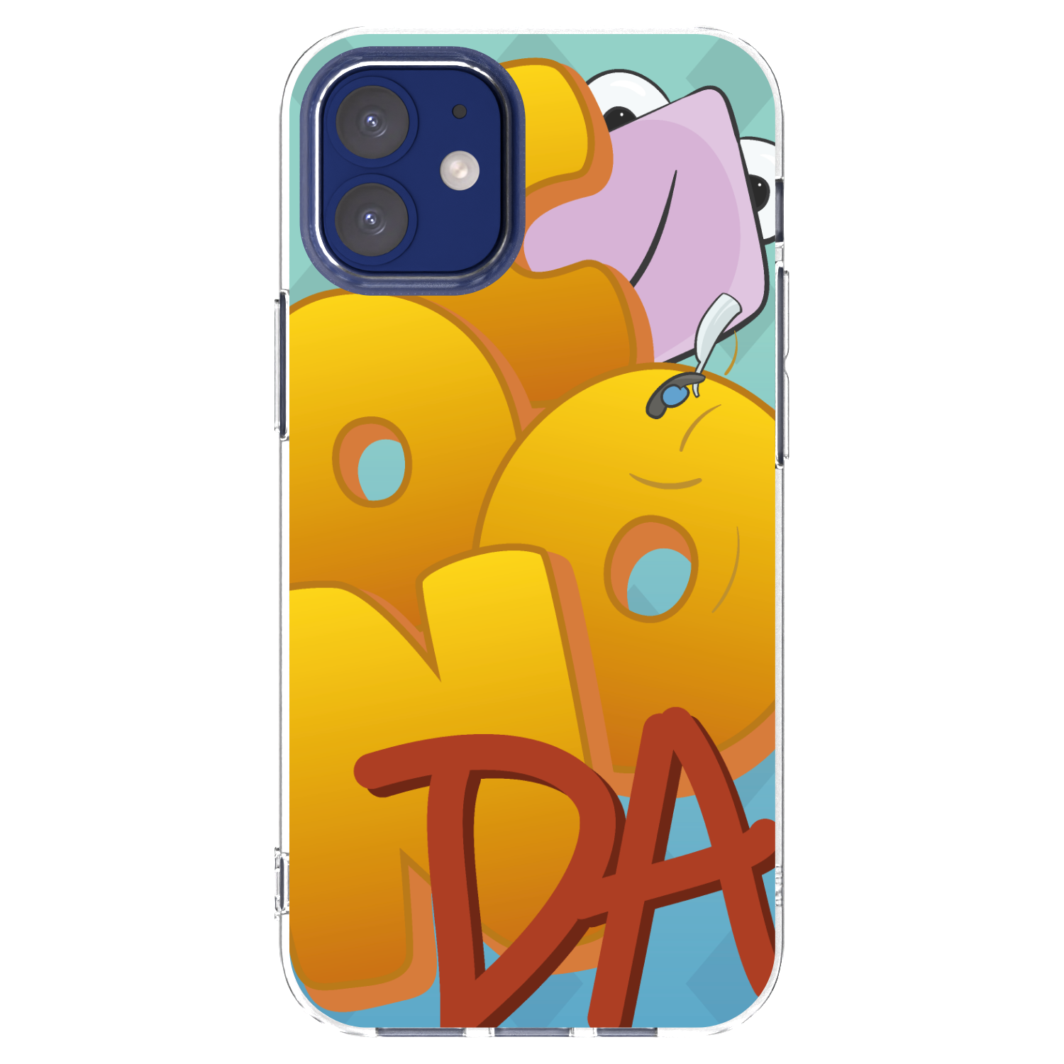 Picasee silikónový prehľadný obal pre Apple iPhone 12 mini - Obří COONDA