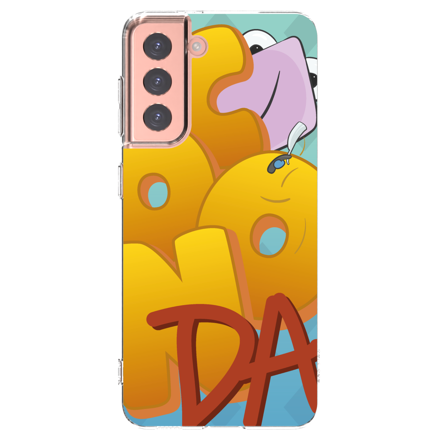 Silikónový prehľadný obal pre Samsung Galaxy S21 5G G991B - Obří COONDA