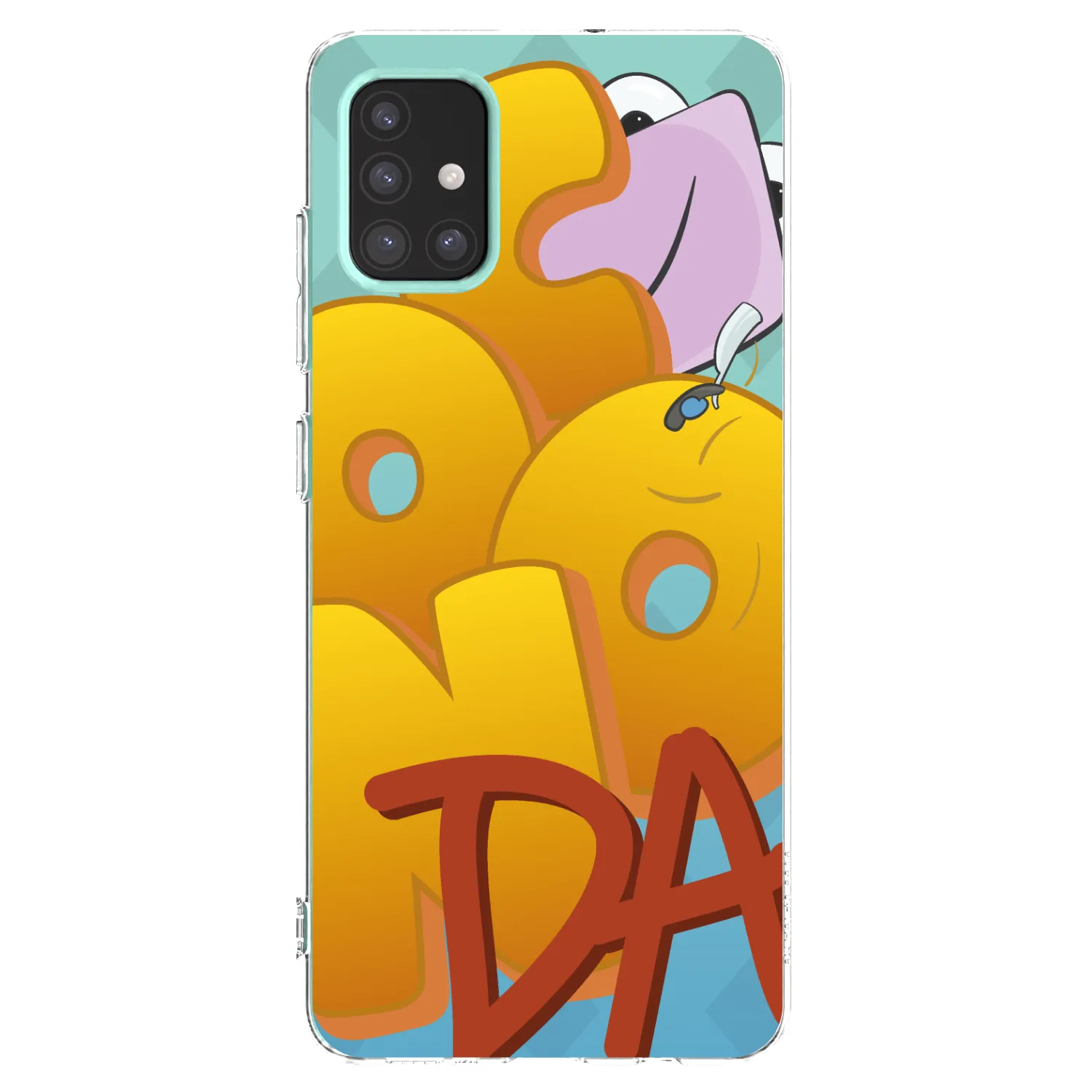 Picasee silikónový prehľadný obal pre Samsung Galaxy M31s - Obří COONDA