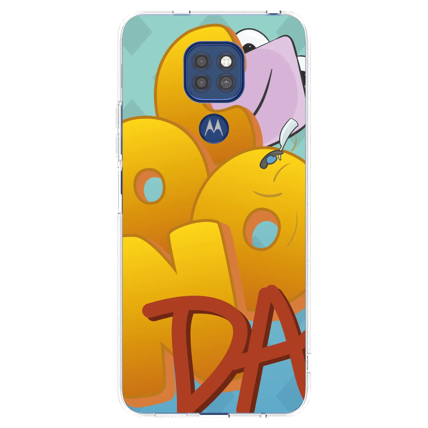 Silikónový prehľadný obal pre Motorola Moto G9 Play - Obří COONDA