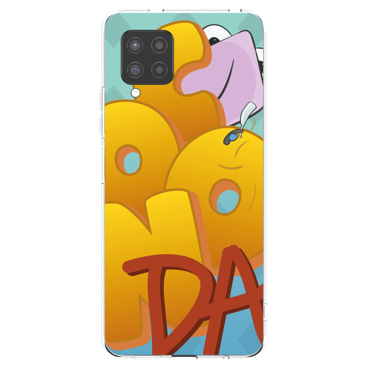 Picasee silikónový prehľadný obal pre Samsung Galaxy A42 A426B - Obří COONDA