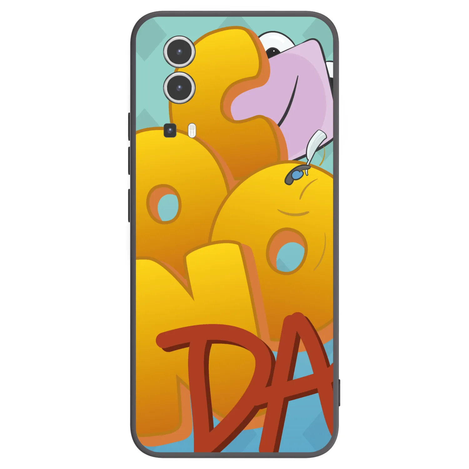 Picasee silikónový čierny obal pre Vivo Y72 5G - Obří COONDA