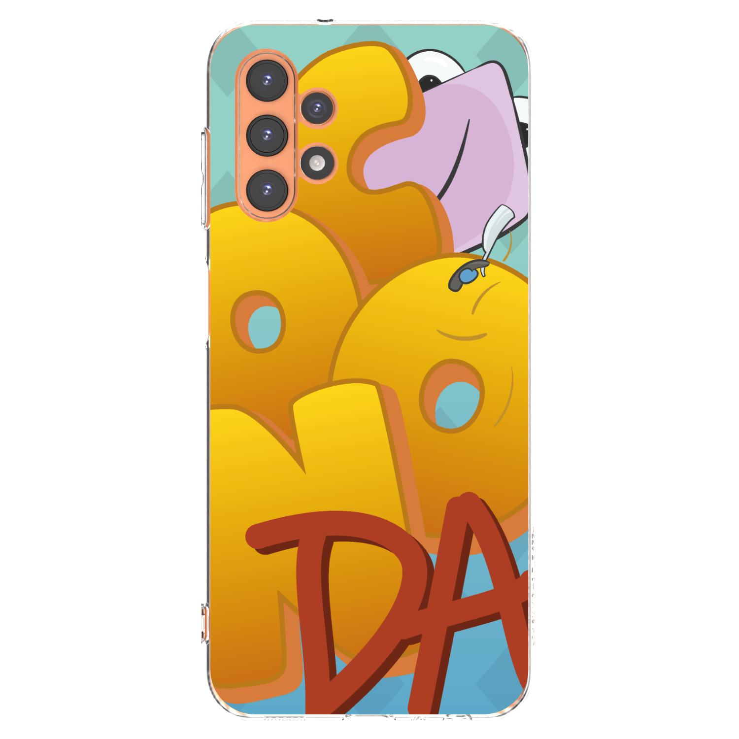 Picasee silikónový prehľadný obal pre Samsung Galaxy A13 4G A135 - Obří COONDA