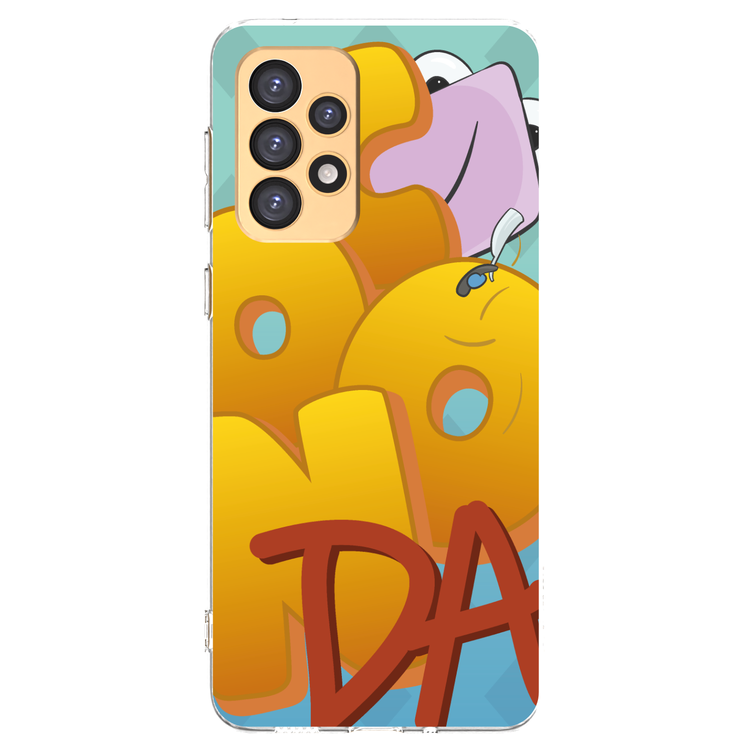 Picasee silikónový prehľadný obal pre Samsung Galaxy A33 5G A336 - Obří COONDA