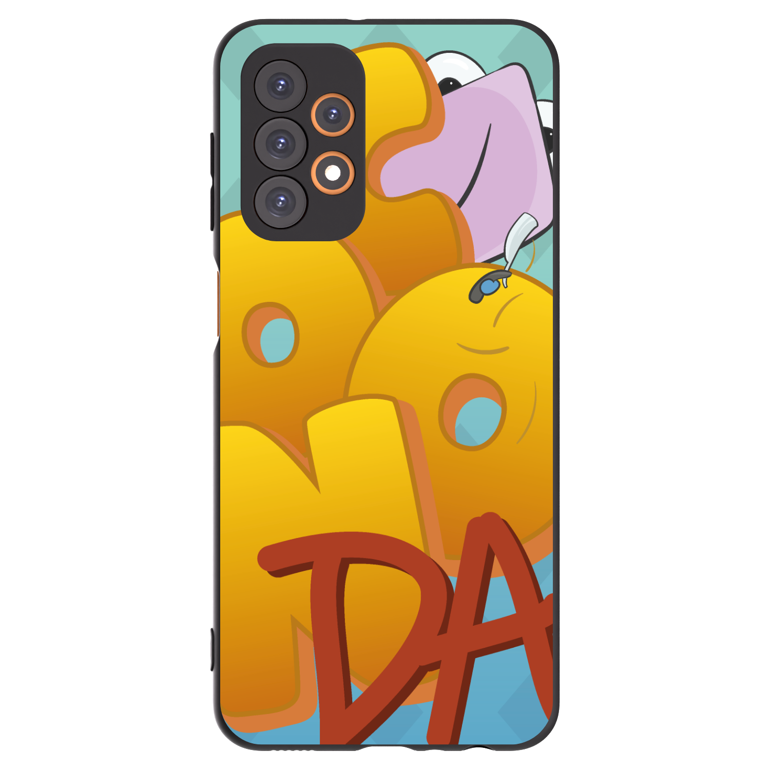 Picasee silikónový čierny obal pre Samsung Galaxy A23 A235F 4G - Obří COONDA