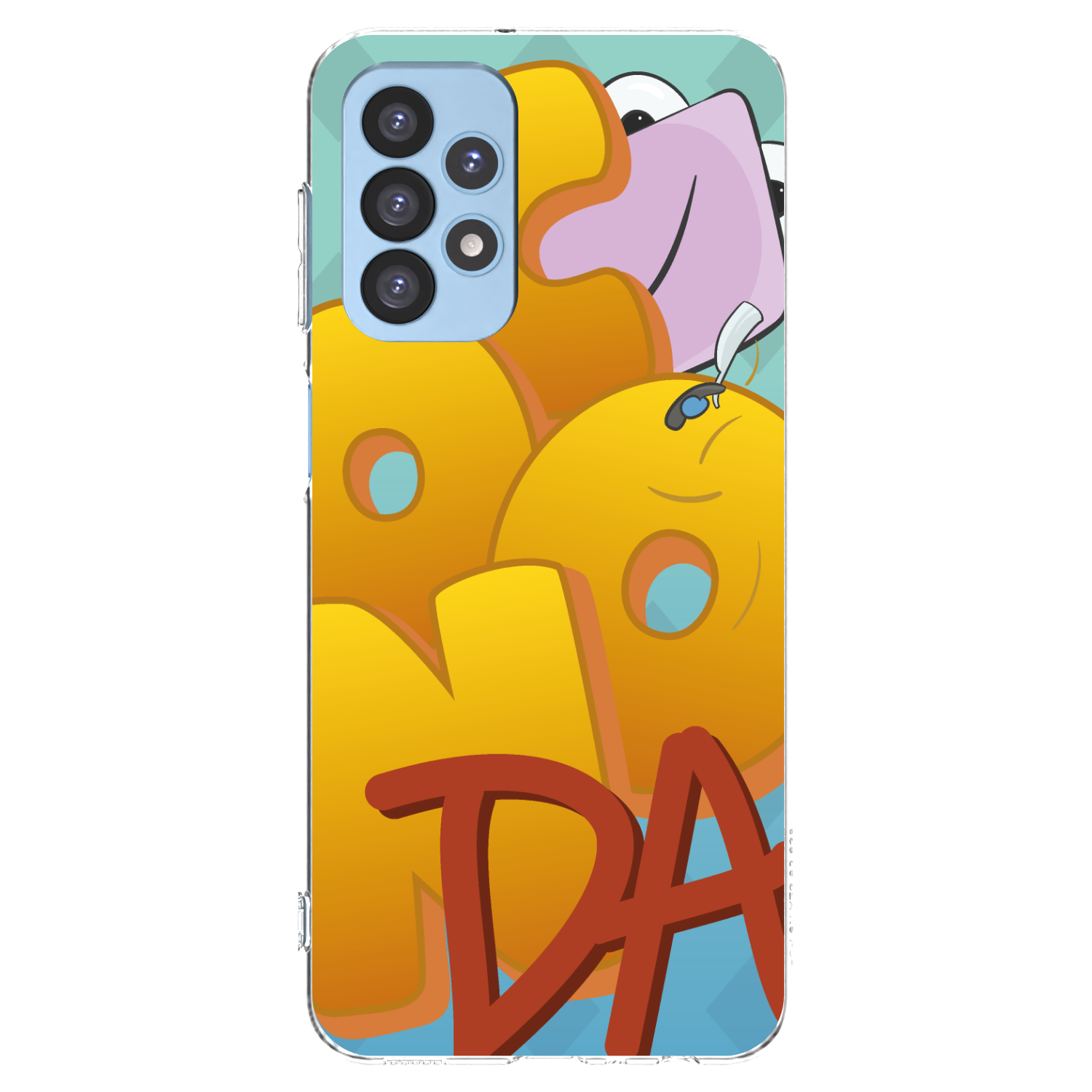 Picasee silikónový prehľadný obal pre Samsung Galaxy A23 A235F 4G - Obří COONDA