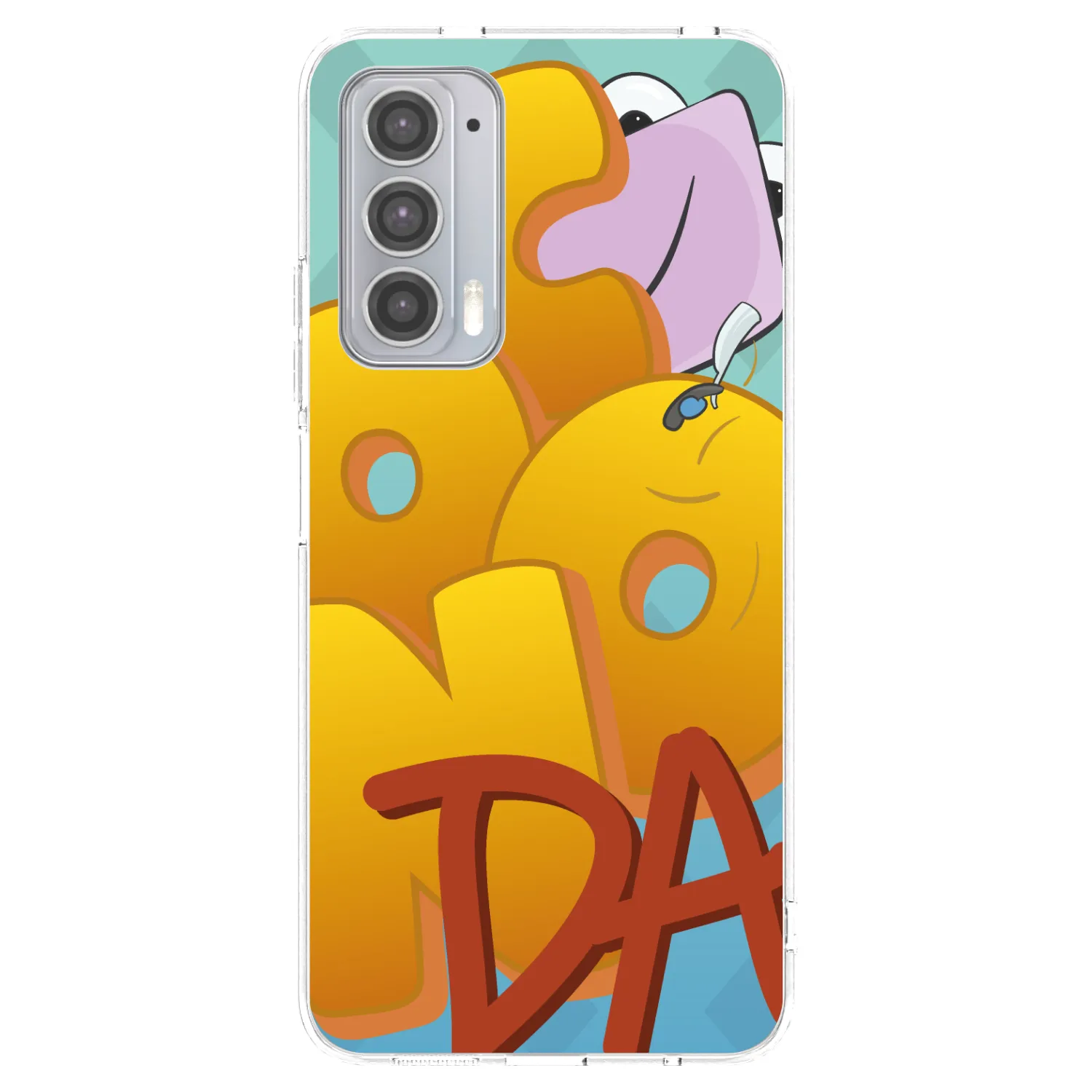 Picasee silikónový prehľadný obal pre Motorola Edge 20 - Obří COONDA