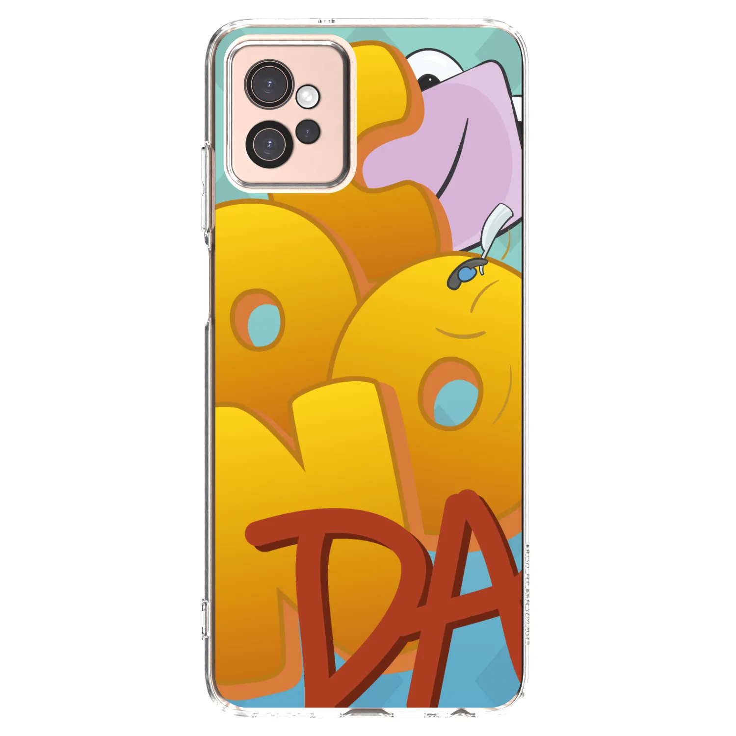 Picasee silikónový prehľadný obal pre Motorola Moto G32 - Obří COONDA