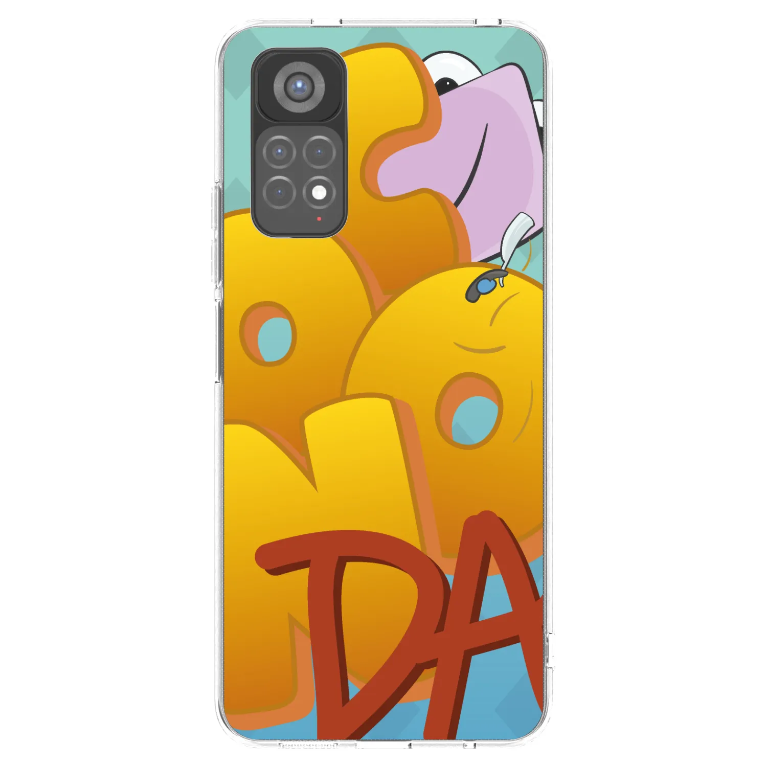 Picasee silikónový prehľadný obal pre Xiaomi Redmi Note 11S 5G - Obří COONDA