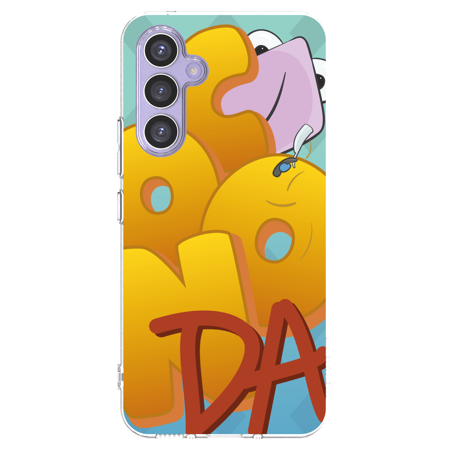 Picasee silikónový prehľadný obal pre Samsung Galaxy A54 5G A546B - Obří COONDA
