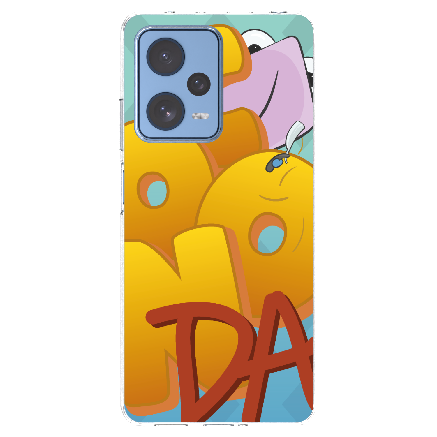 Picasee silikónový prehľadný obal pre Xiaomi Redmi Note 12 Pro 5G - Obří COONDA